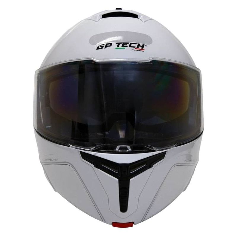 capacete gp tech a128 sv pulse escamoteável mono 61 branco (mp)