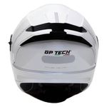 capacete gp tech a128 sv pulse escamoteável mono 61 branco (mp)