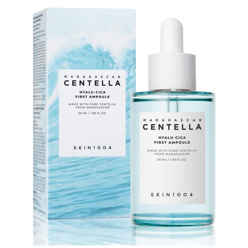 sérum facial hidratante coreano skin1004 hyalu-cica first centella ácido hialurônico 50ml