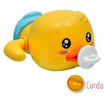 brinquedo polibrinq patinho nadador bb3008