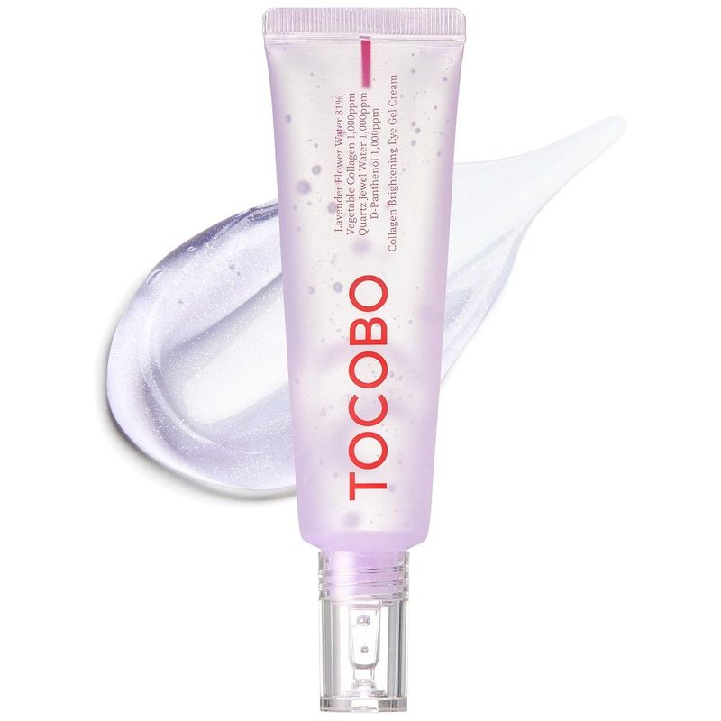 creme gel contorno olhos coreano tocobo collagen brightening eye cream 30ml