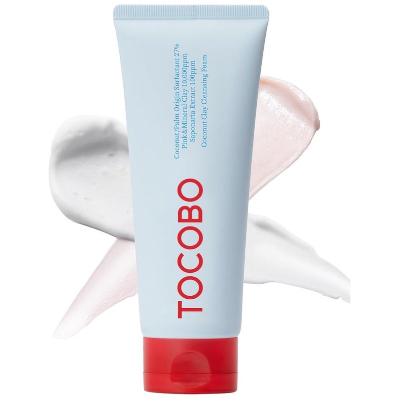 espuma limpeza facial coreana tocobo coconut clay cleansing foam 150ml