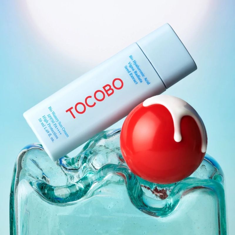 protetor solar facial coreano tocobo bio watery sun cream fps50 pa++++ 50ml