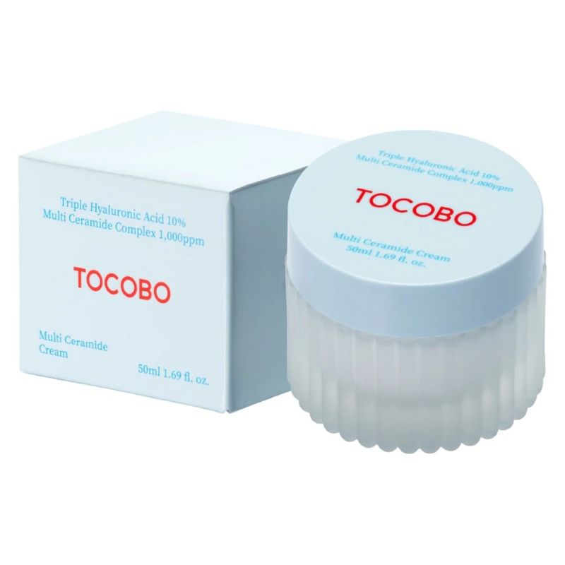 creme facial coreano tocobo multi ceramide cream hidratante reparador 50ml