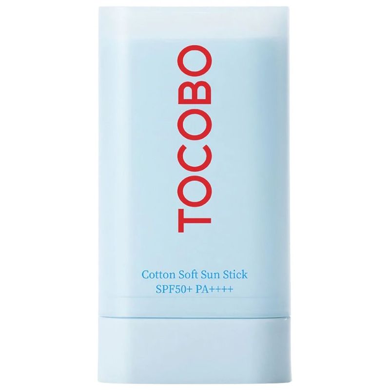 protetor solar facial coreano tocobo cotton soft sun stick fps50 pa++++ 19g