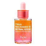 sérum facial coreano purito txa 6 niacinamide 10 retinal 30ml
