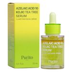 sérum facial antimanchas coreano purito ácido azelaico 10% kojic tea tree 30ml