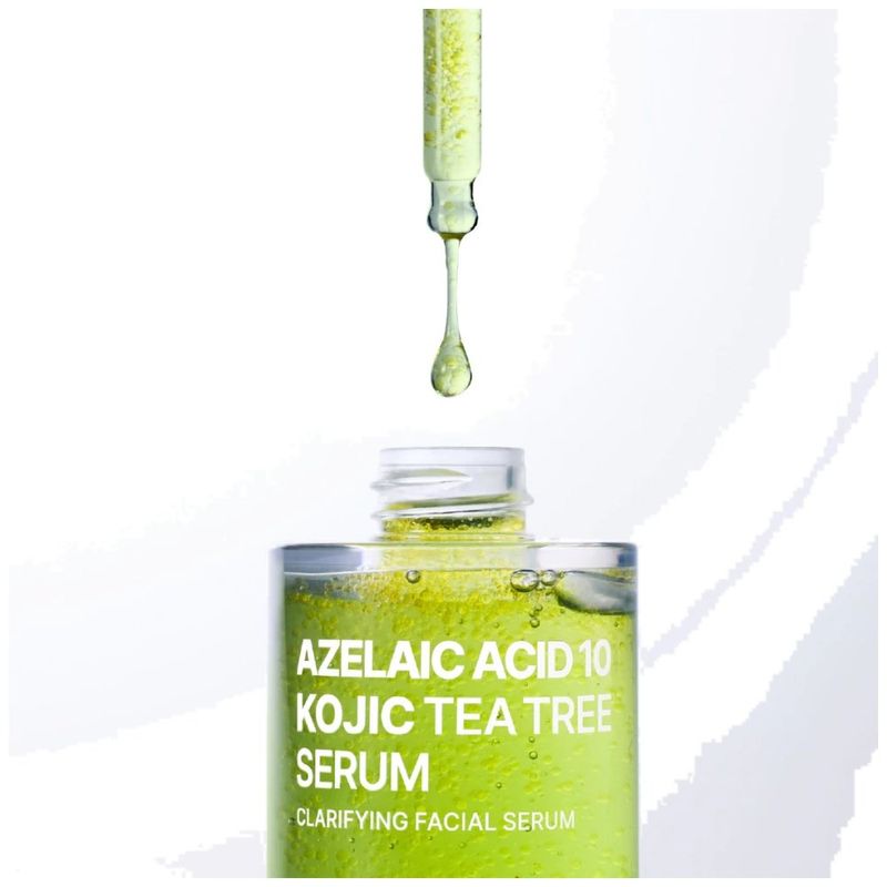 sérum facial antimanchas coreano purito ácido azelaico 10% kojic tea tree 30ml