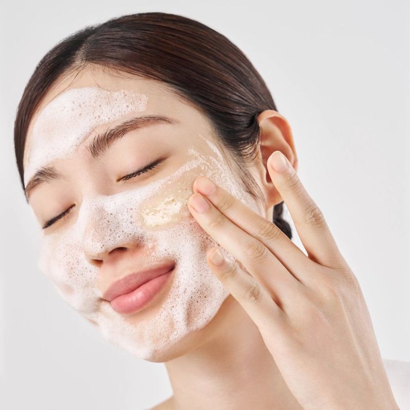 esfoliante limpeza facial coreano purito oat in gentle cleanser 150ml
