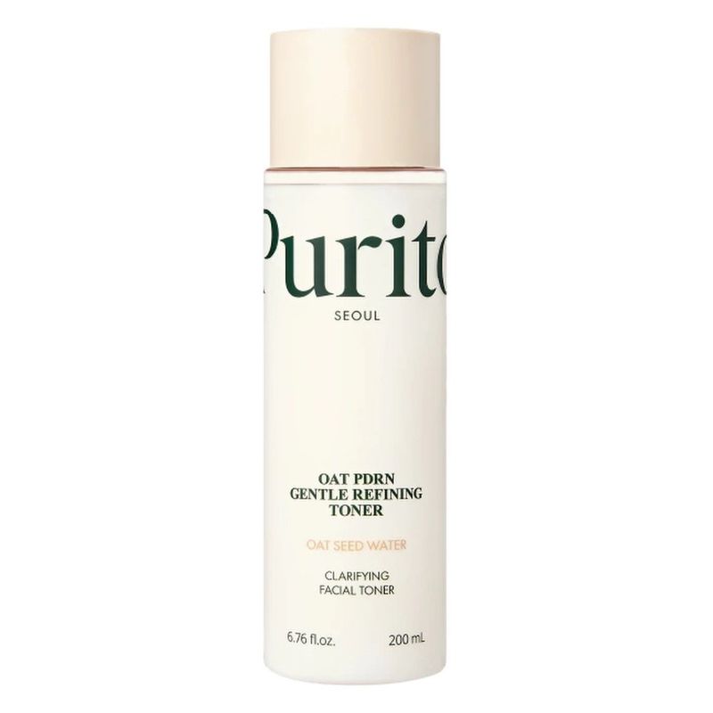 tônico facial coreano purito oat pdrn gentle refining toner 200ml