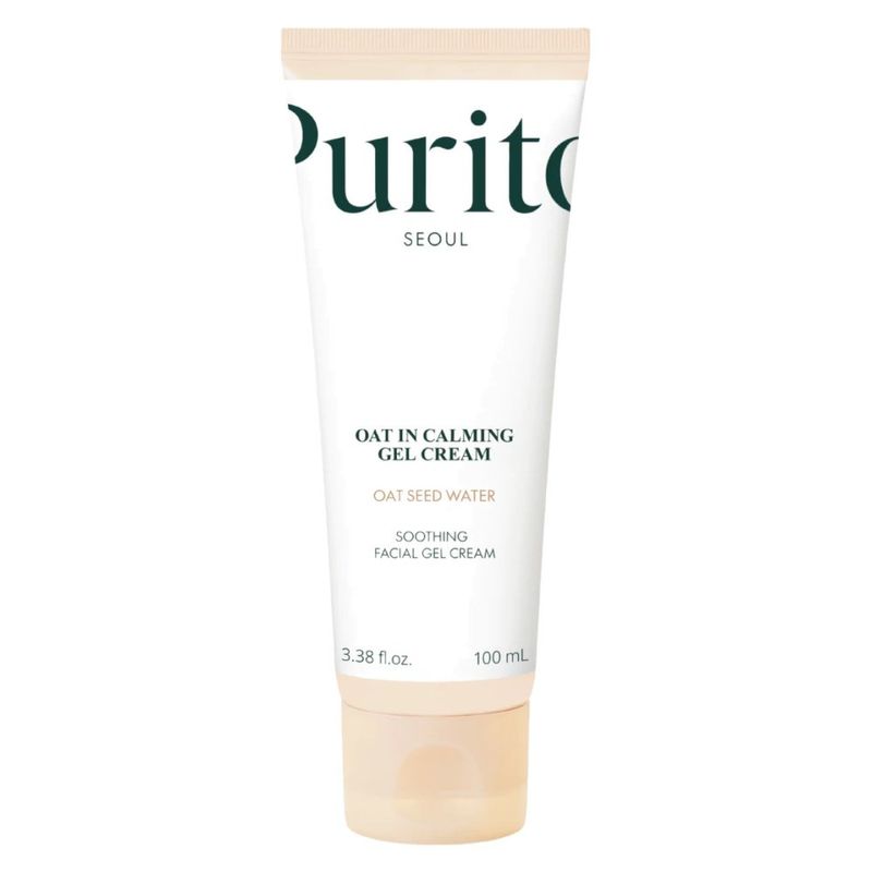 creme gel facial coreano purito oat in calming cream calmante 100ml