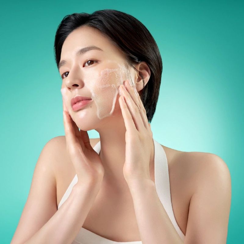 espuma de limpeza facial coreano purito mighty bamboo panthenol 150ml