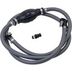 kit linha de combustível náutica attwood 93806mus7 1,83m com bomba de es corva e conector antirrespingos a-mbi