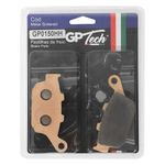 pastilha freio gp tech 0150hh cb 300r s/abs / tiger 800 xc abs traseira (mp)