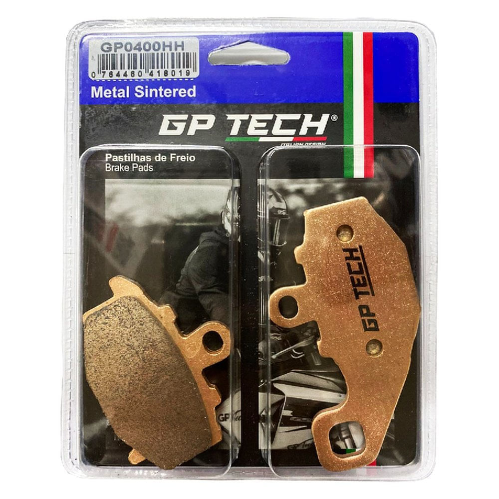 Pastilha Freio GP Tech 0400HH Kawasaki ZX6 / ER6-N / Versys 650