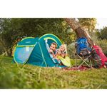 barraca para camping intex azul e verde 815-68086 y-bi