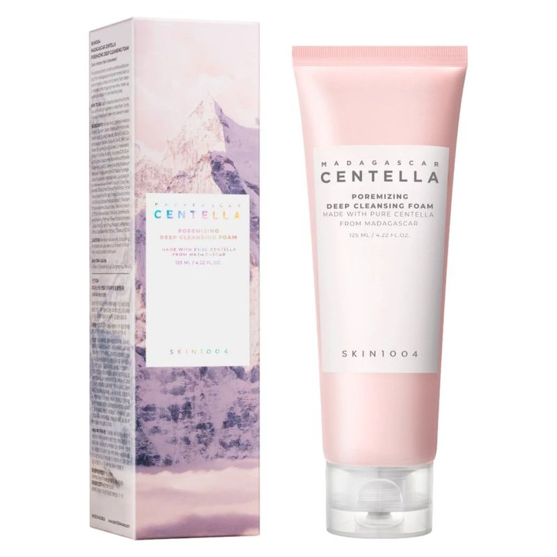 espuma de limpeza skin1004 madasgascar centella poremizing deep cleansing foam 125ml