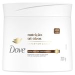 mascara de tratamento dove nutricao + tri-óleos 320g