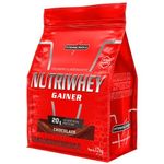 nutri whey protein chocolate integralmedica ganho muscular refil 1,2kg