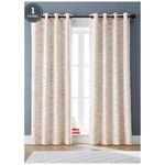 cortina better homes vinho e creme 134x213cm y-bi