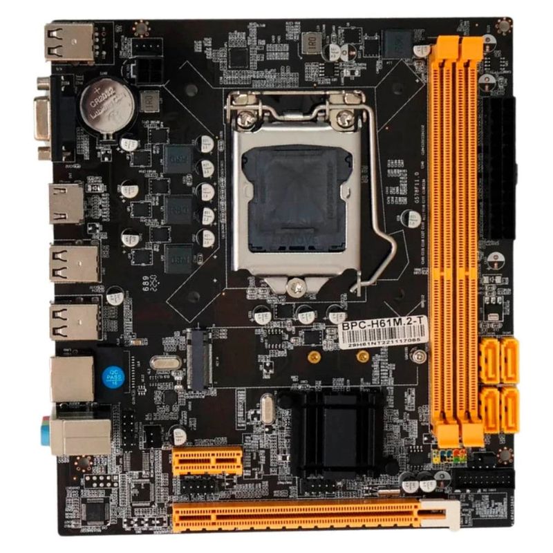 placa mãe brazilpc bpc-h61m.2-t intel lga 1155 ddr3 (mp)