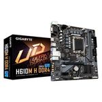 placa mãe gigabyte h610m h matx intel lga 1700 ddr4 12ª geração (mp)