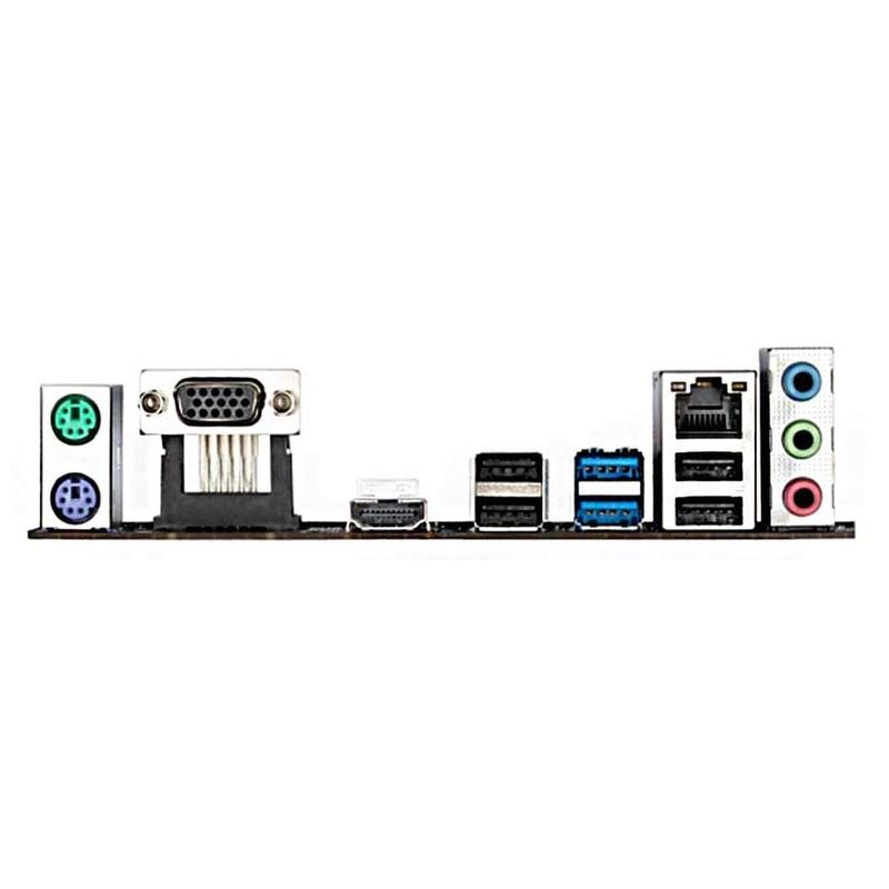 placa mãe gigabyte h610m h matx intel lga 1700 ddr4 12ª geração (mp)