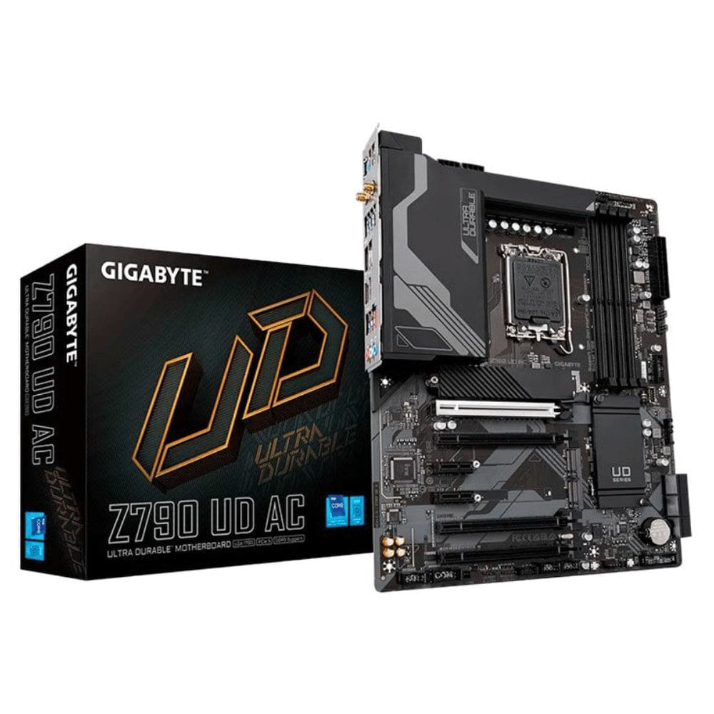 Placa Mãe Gigabyte Z790 UD AC Wi-Fi LGA 1700 DDR5 12ª A 14ª Geração (MP)