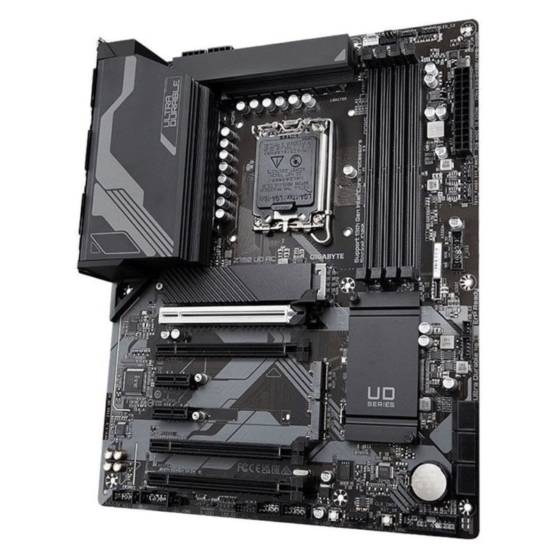 placa mãe gigabyte z790 ud ac wi-fi lga 1700 ddr5 12ª a 14ª geração (mp)