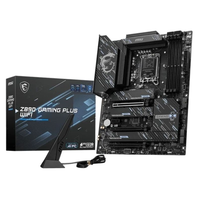 placa mãe msi z890 gaming plus wi-fi intel lga 1851 ddr5 (mp)