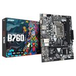placa mãe pcyes b760 intel lga 1700 ddr5 12ª a 14ª geração pcyb760-14g64 (mp)