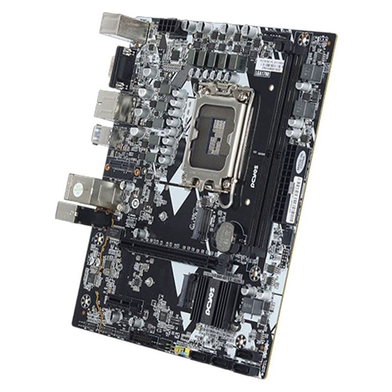 placa mãe pcyes b760 intel lga 1700 ddr5 12ª a 14ª geração pcyb760-14g64 (mp)
