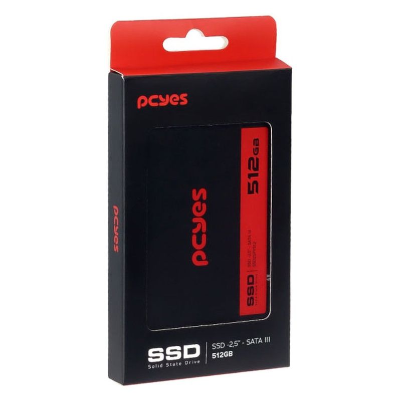 SSD PCYes 512GB 2.5 SATA III 550MB/s SSD25PY512 (MP)