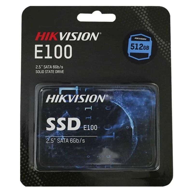 ssd hikvision e100 512gb 2.5 sata iii 6gb/s hkm512s21a (mp)