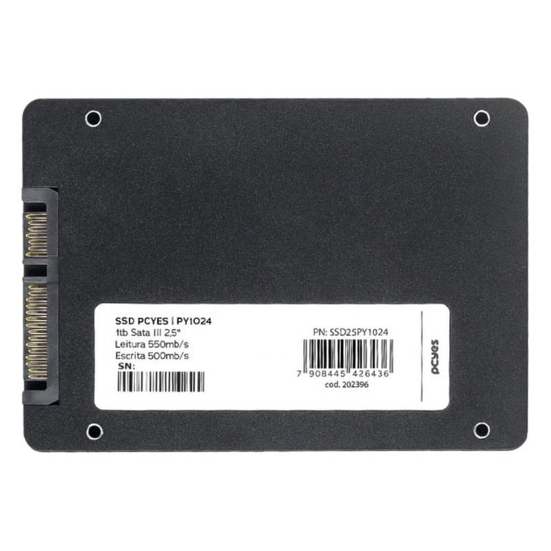 ssd pcyes 1tb 2.5 sata iii 550mb/s ssd25py1024 (mp)
