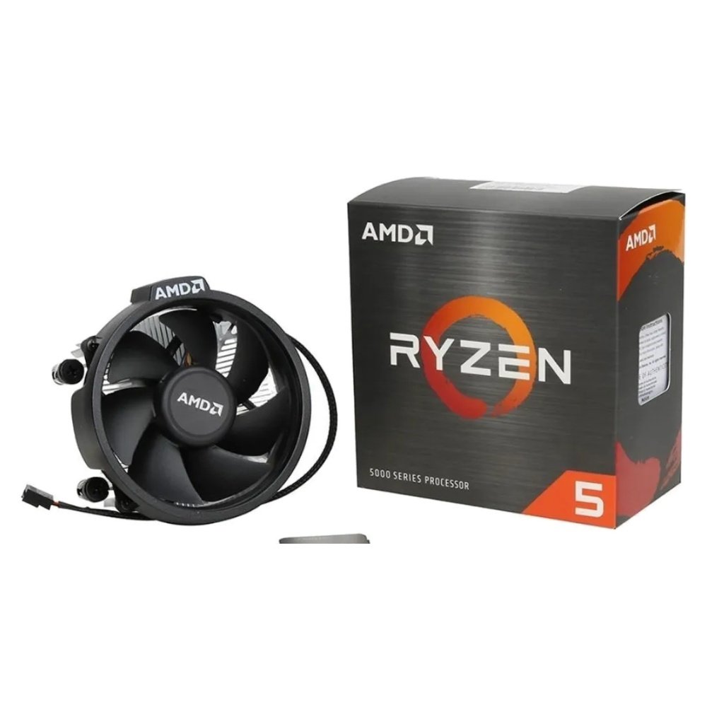 AMD Ryzen 5 5000シリーズ CPU Processador AMD Ryzen 5 5500 AM4 3.6GHz Série 5000 Box (MP)