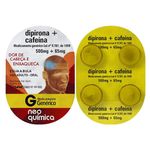 dipirona sódica 500mg + cafeína 65mg 4 comprimidos neo química