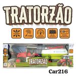 carro polibrinq com controle remoto tratorzao car216