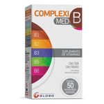 suplemento alimentar compleximed b 50 comprimidos revestidos globo