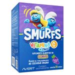 suplemento alimentar infantil smurfs vitamina c + zinco 30 comas biolab