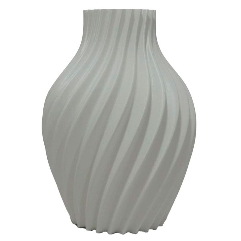 vaso decorativo estrela tekton3d branco (mp)