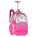 mochila de rodinhas rebecca bonbon 48cm rb27016 (mp)