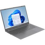notebook ultra penitium gold 6500y 128gb 4gb ram tela hd 15.6" windows 11 cinza