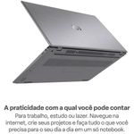 notebook ultra penitium gold 6500y 128gb 4gb ram tela hd 15.6" windows 11 cinza