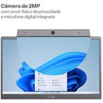 notebook ultra penitium gold 6500y 128gb 4gb ram tela hd 15.6" windows 11 cinza