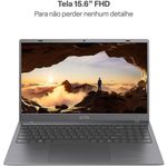 notebook ultra penitium gold 6500y 128gb 4gb ram tela hd 15.6" windows 11 cinza