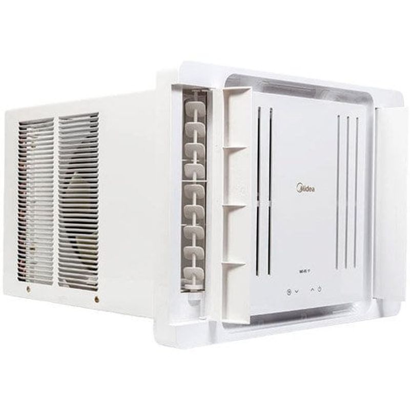 ar-condicionado de janela 10.000 btus midea eletrônico frio 127v qcl108rb