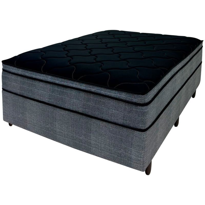 Cama Box Viúva Confort Molas Ensacadas Pelmex Pocket 70x120x203cm (MP)