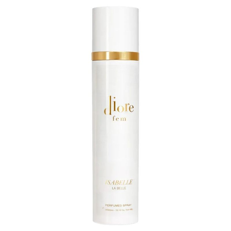 body splash feminino isabelle la belle diore 300ml (mp)