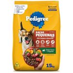ração pedigree adulto raças pequenas 15kg (mp)